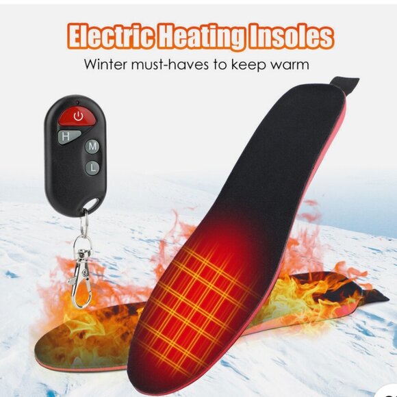 Heating Insoles with Remote Control - Picture 1 of 15